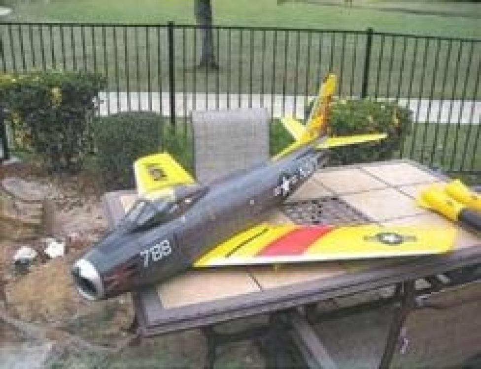 Model samolotu, który miał być użyty do wykonania zamachu