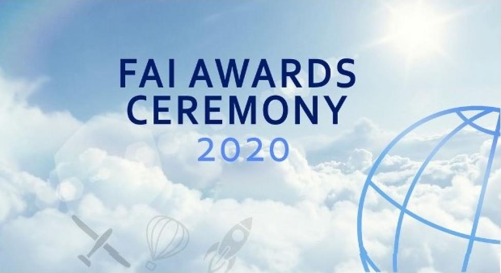 Ceremonia wręczenia nagród FAI 2020 (fot. fai.org)