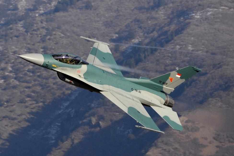 F-16 należący do indonezyjskich sił powietrznych, fot. defencenews.com