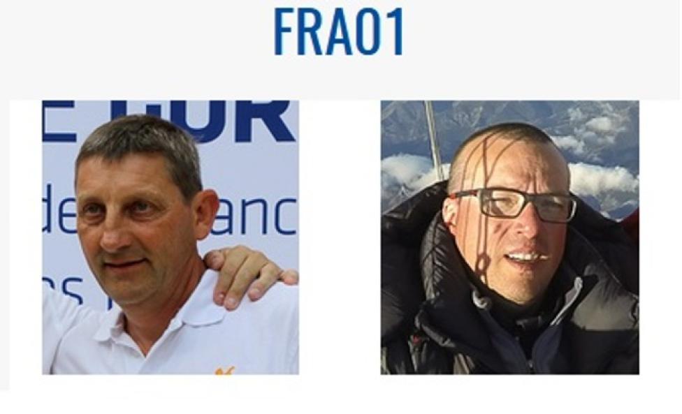 Francuska załoga (FRA-1) w składzie Vincent Leÿs i Christophe Houver (fot. gordonbennett.aero)