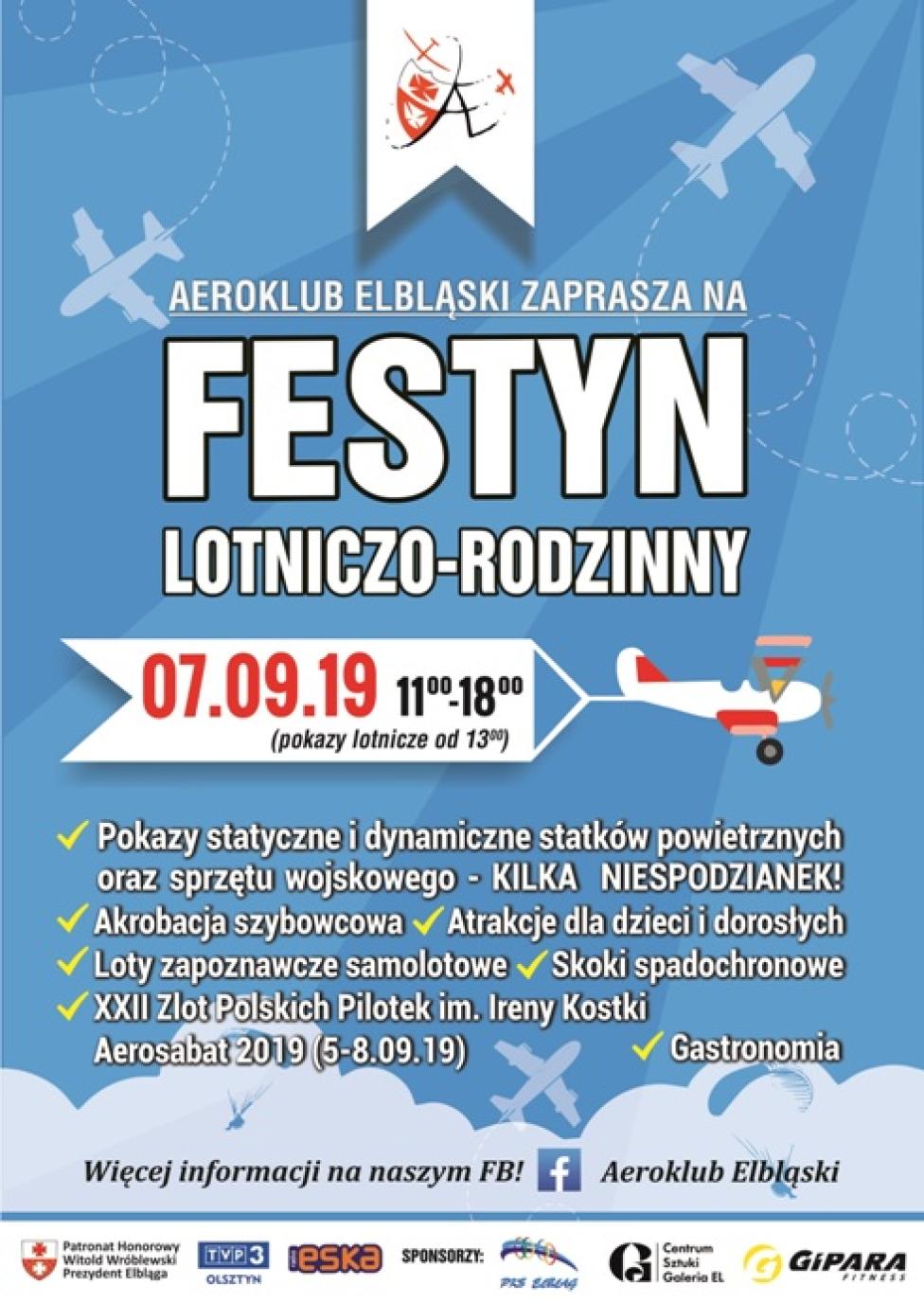 Festyn Lotniczo-Rodzinny w Elblągu (fot. Aeroklub Elbląski)