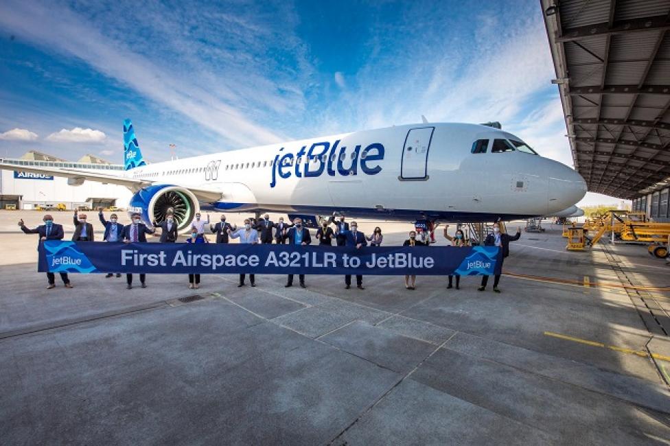 A321LR w barwach linii JetBlue, fot. Airbus