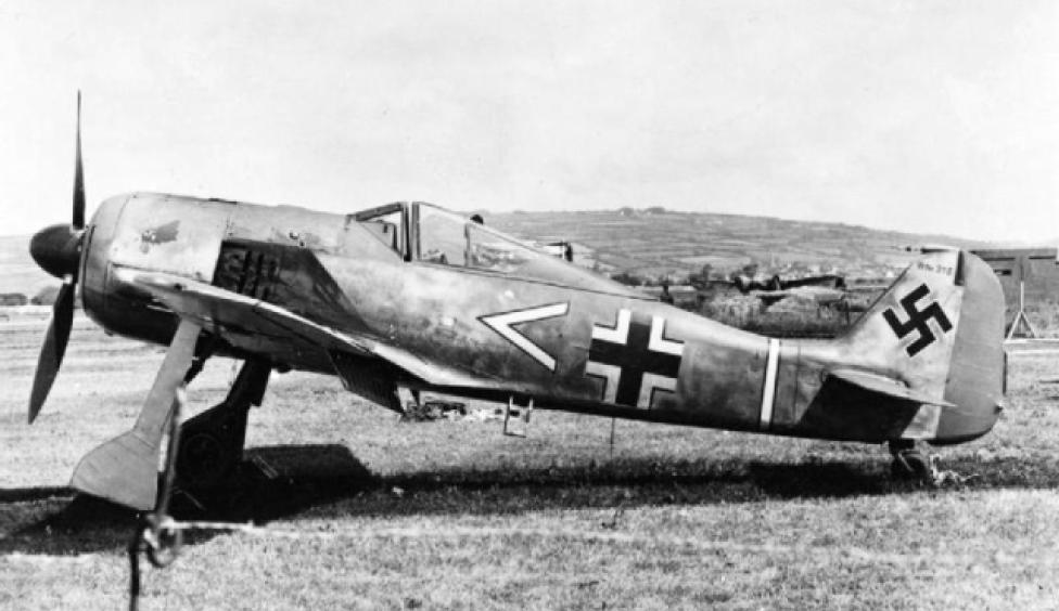 Fw 190 (fot. RAF/Domena publiczna/Wikimedia Commons)