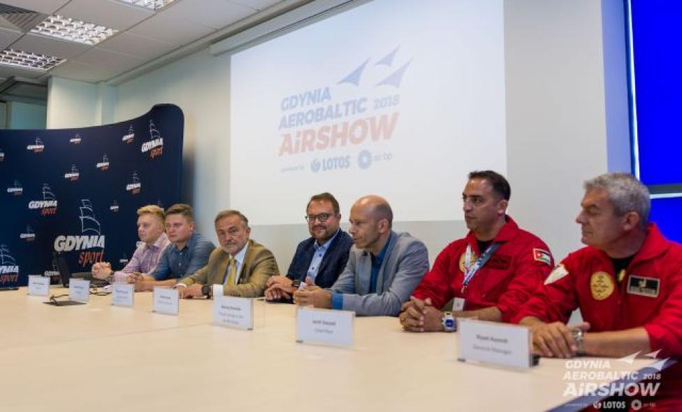 Konferencja prasowa poświęcona Gdynia Aerobaltic 2018 (fot. Aeropact)