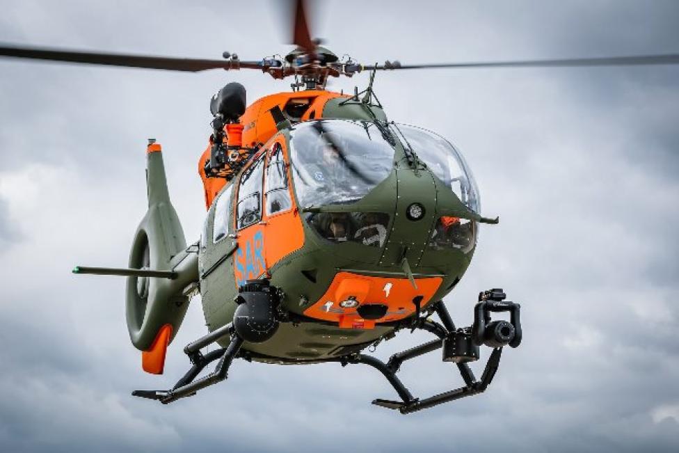 H145 należący służb poszukiwawczo-ratowniczych (SAR) niemieckich sił zbrojnych (fot. Airbus Helicopters/Christian Keller)