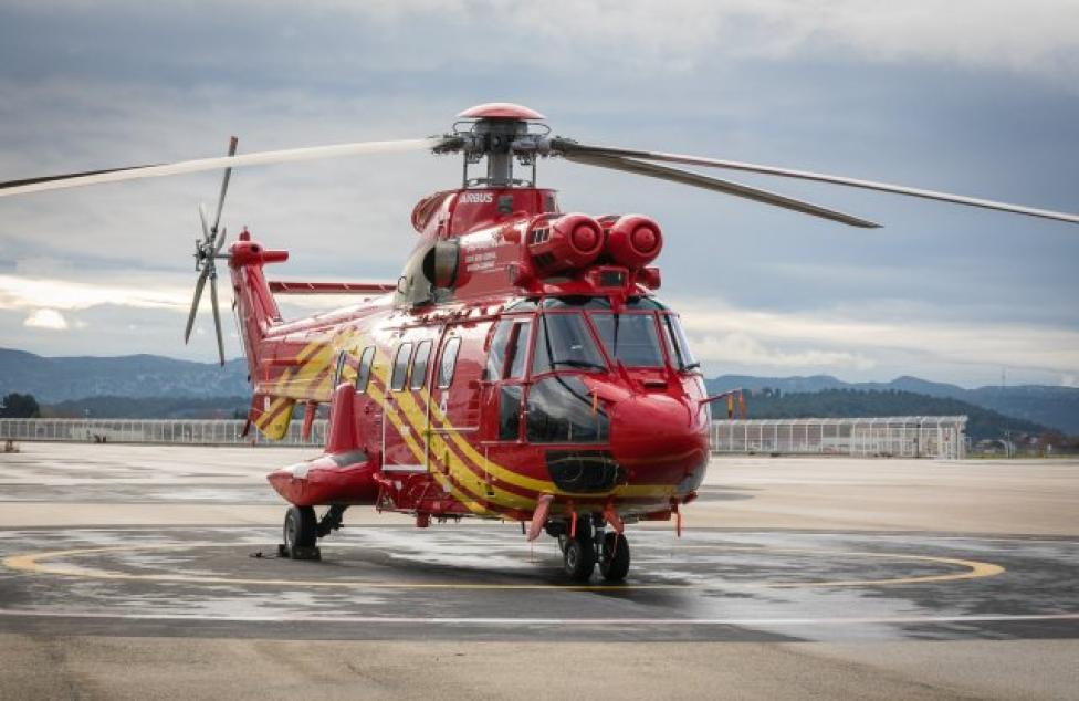 H215 należący do SGGAC w Chinach (fot. Airbus Helicopters)
