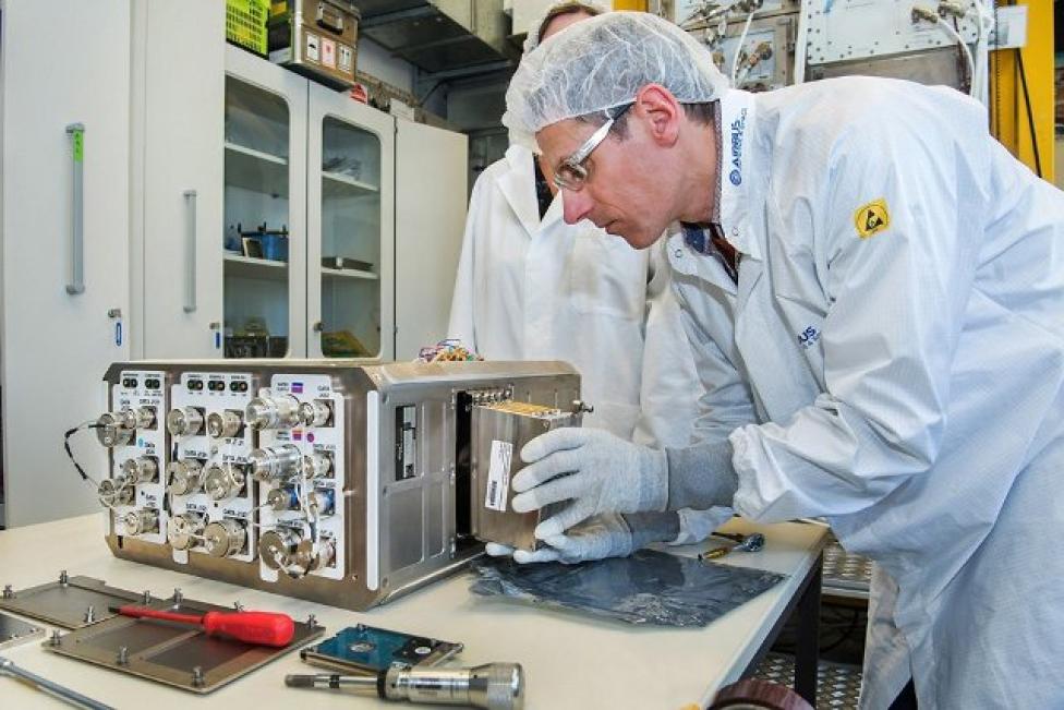 Akceleracja sprzętowa przyspieszy prace badawcze na ISS (fot. Airbus)