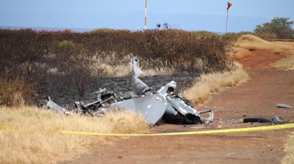 Katastrofa lotnicza na Hawajach, fot. amehnews.com