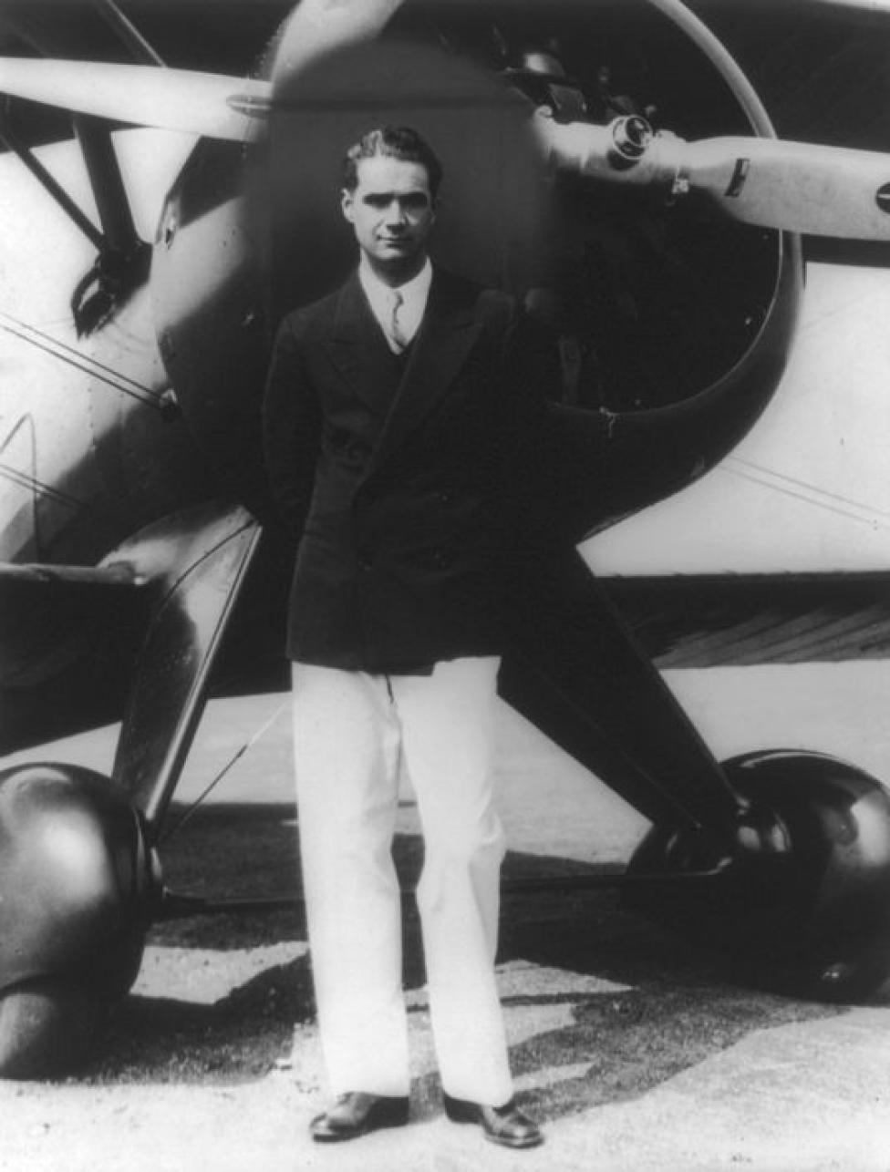 Howard Hughes (fot. Library of Congress USA/Domena publiczna/Wikimedia Commons)