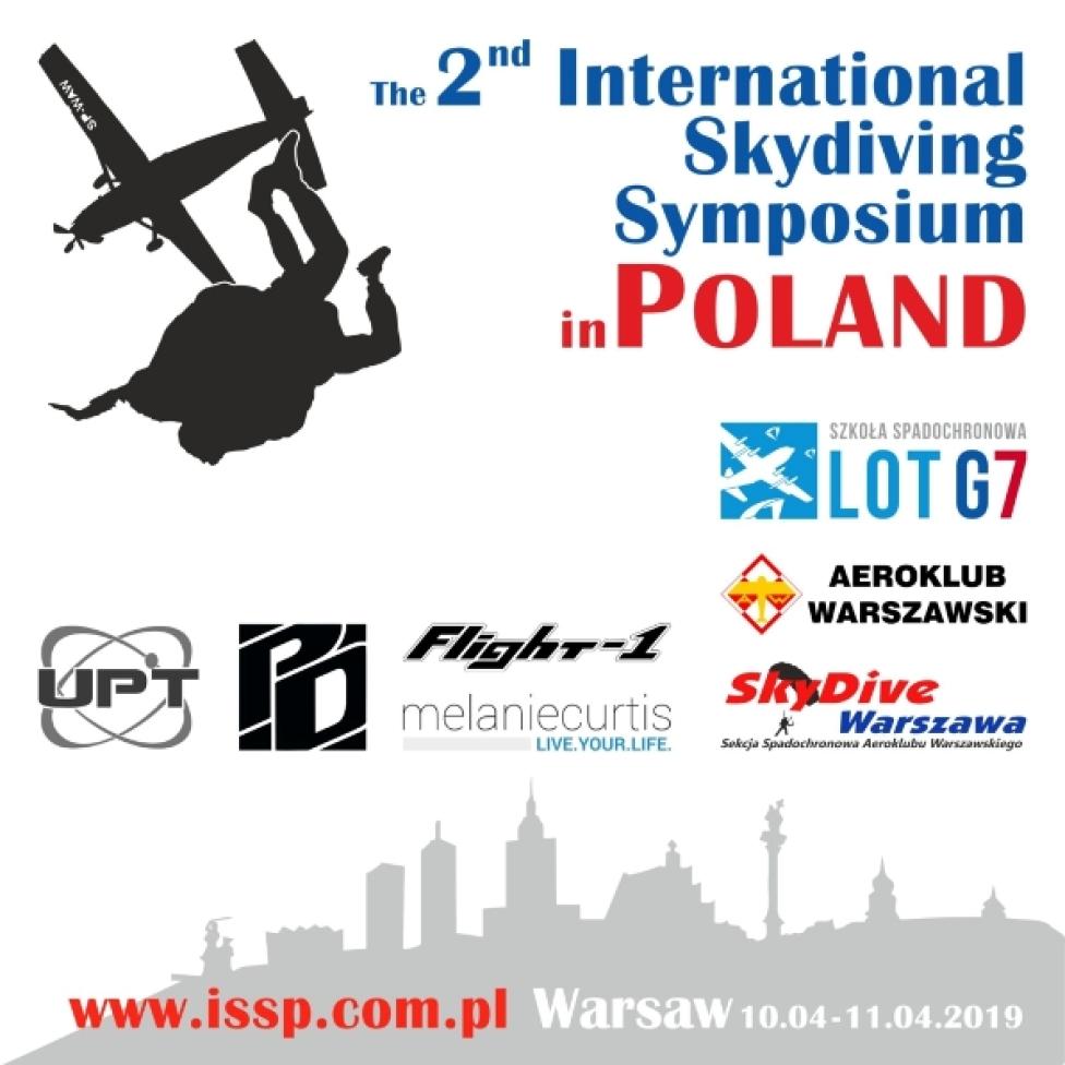 II Międzynarodowe Sympozjum Spadochronowe 2019 w Warszawie (fot. Aeroklub Warszawski)