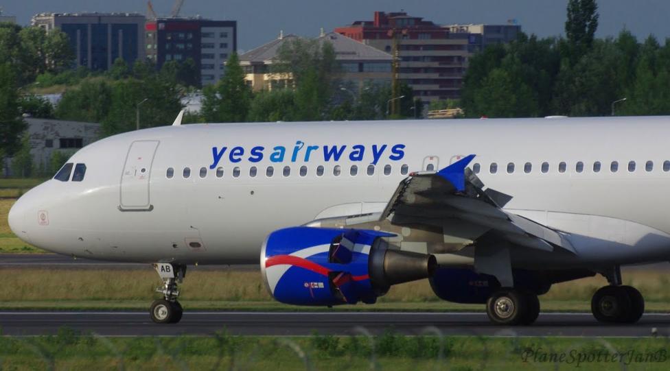 A320 linii Yes Airways