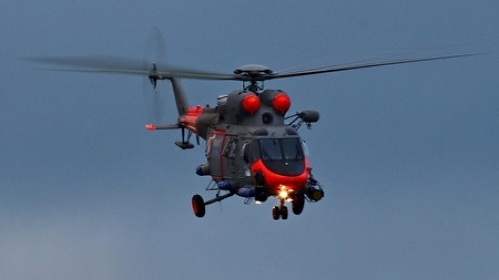 W-3WARM Anakonda podczas akcji ratowniczej (fot. kmdr ppor. Marcin Braszak)