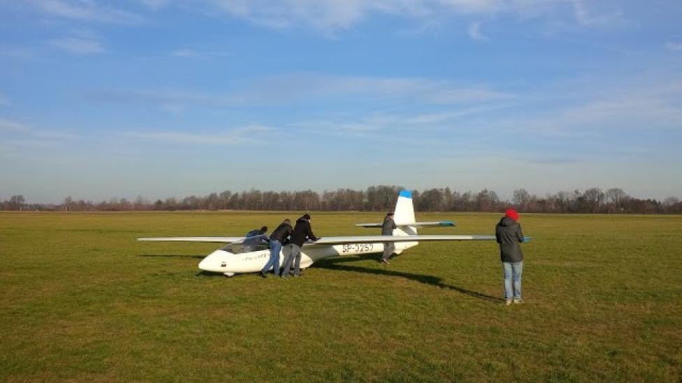 Loty mikołajkowe w Radawcu (fot. Aeroklub Lubelski)