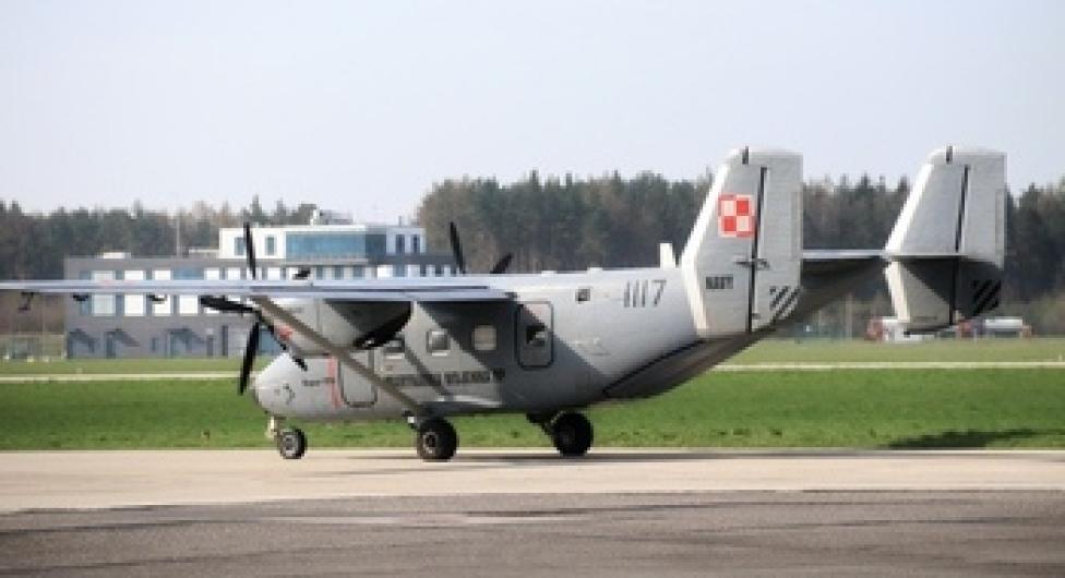 Samolot M28B Bryza (fot. kmdr ppor. Marcin Braszak)