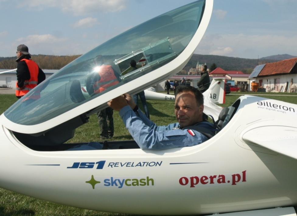 Sebastian Kawa na FCC Gliding w Prievidzy (fot. Tomasz Kawa)