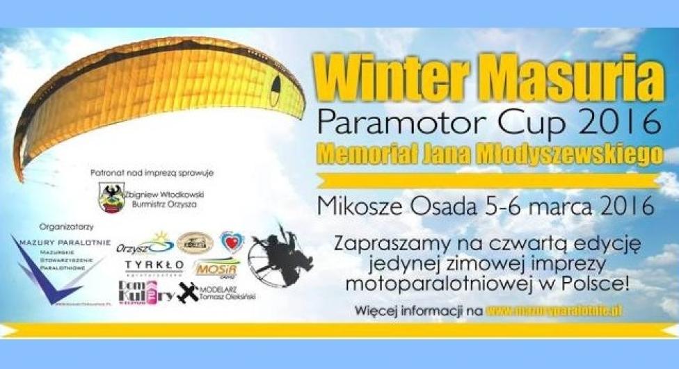 IV Winter Masuria Paramotor Cup Orzysz (fot. mazuryparalotnie.pl)