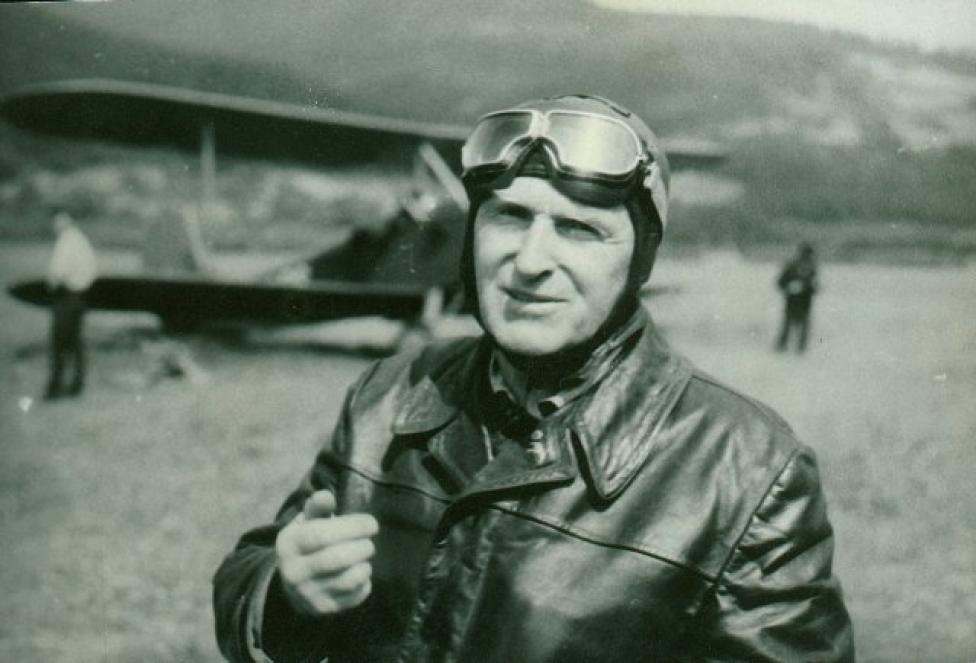Instruktor pilot Leopold Kwiatkowski, patron Aeroklubu Podhalańskiego (fot. aph.org.pl)