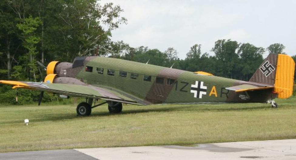 Ju-52 (fot. Klub Spadochronowy Sił Specjalnych)