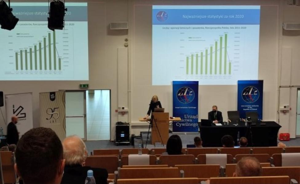 Konferencja Bezpieczeństwa w Lotnictwie Cywilnym 2021 (fot. ULC)