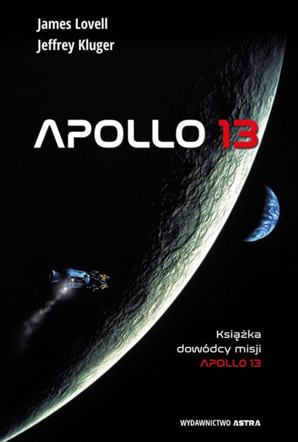 Książka "Apollo 13" (fot. Wydawnictwo Astra)