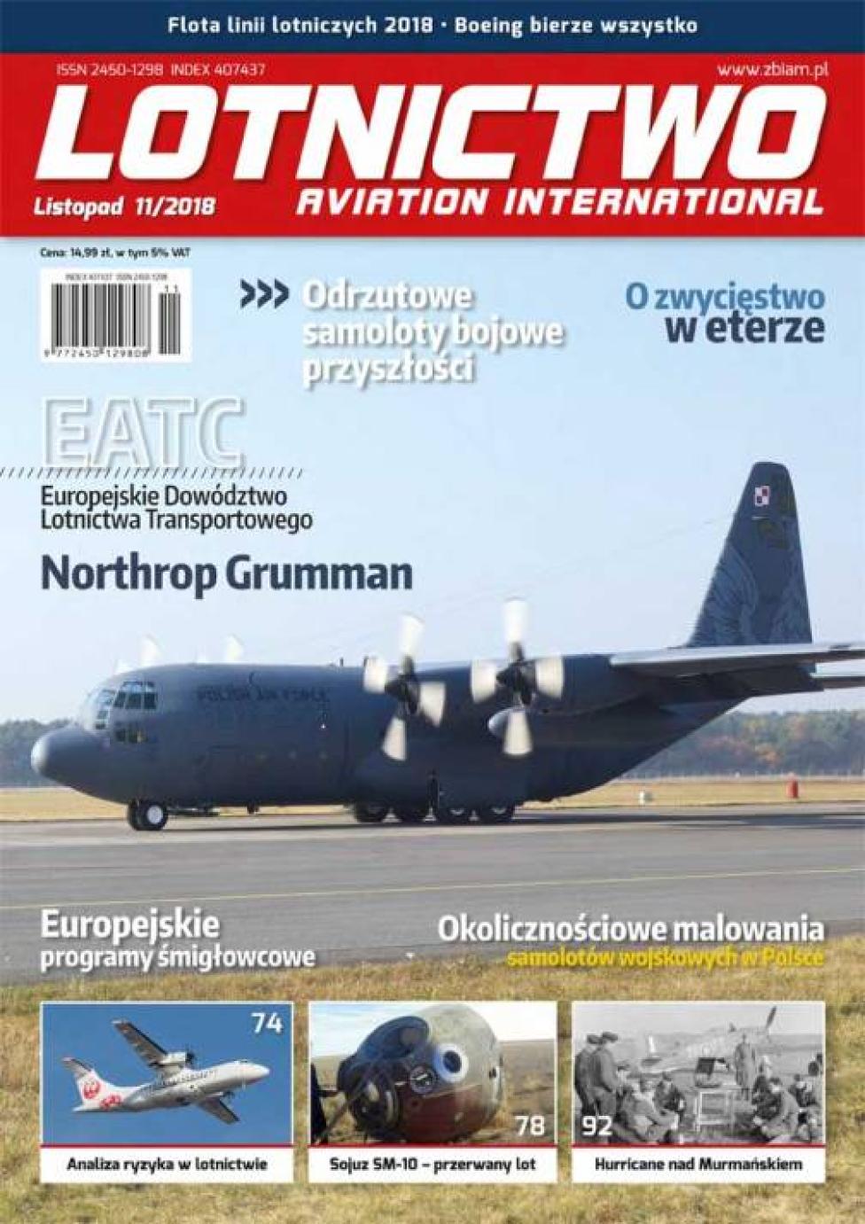 Lotnictwo Aviation International 11/2018
