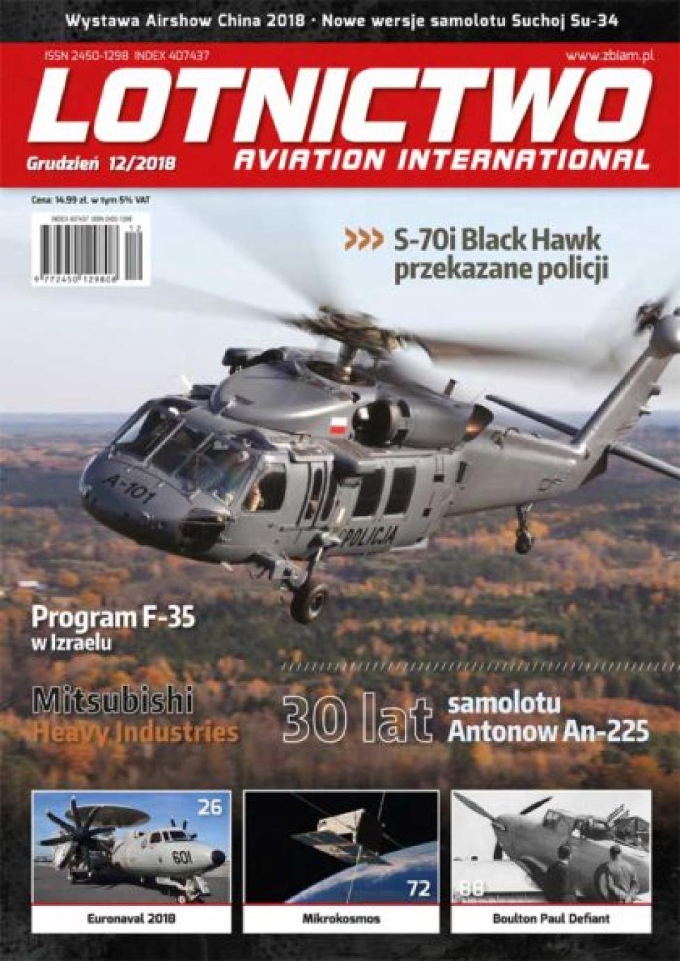 Lotnictwo Aviation International 12/2018
