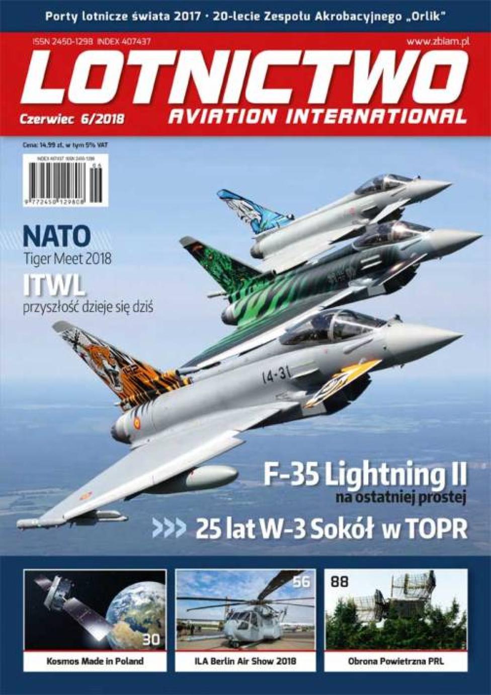 Lotnictwo Aviation International 6/2018