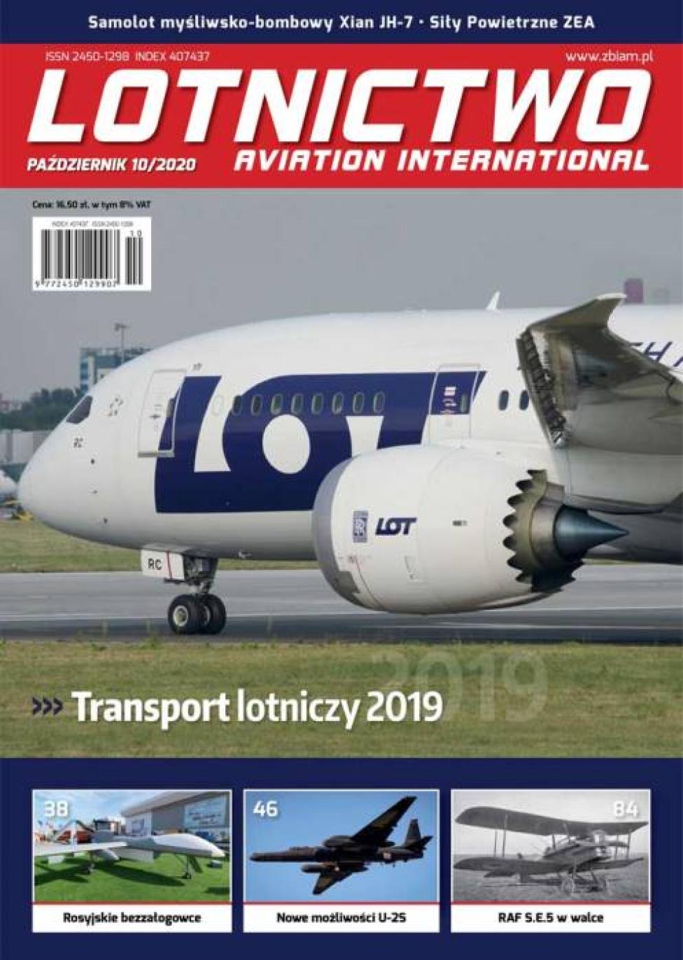 Lotnictwo Aviation International 10/2020