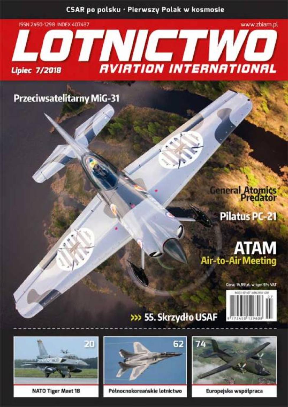 Lotnictwo Aviation International 7/2018