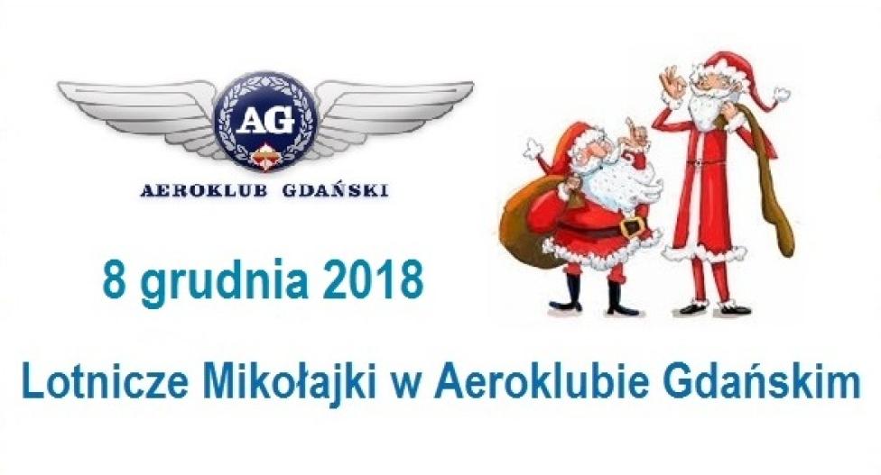 Lotnicze Mikołajki w Aeroklubie Gdańskim 2018