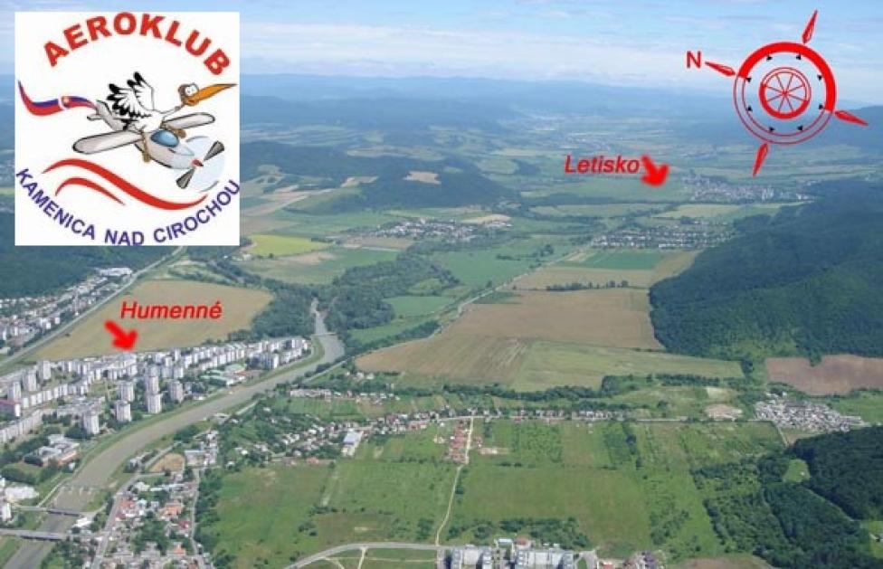 Lotnisko w Kamenicy nad Cirochou (fot. aeroklubkamenica.lietame.sk)