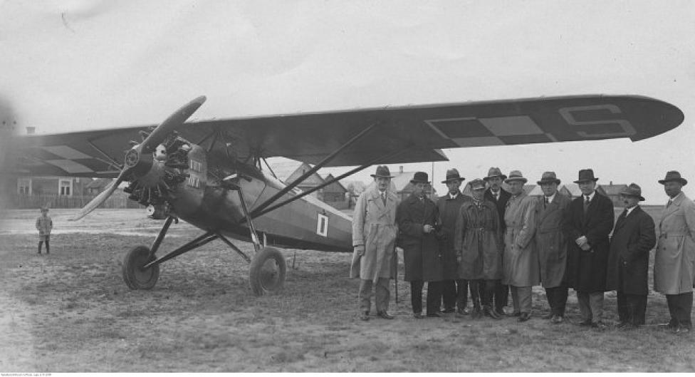 Lublin R-XIII z 63 Eskadry Lotniczej 6 Pułku Lotniczego w Baranowiczach (fot. Unknown/Domena publiczna/Wikimedia Commons)