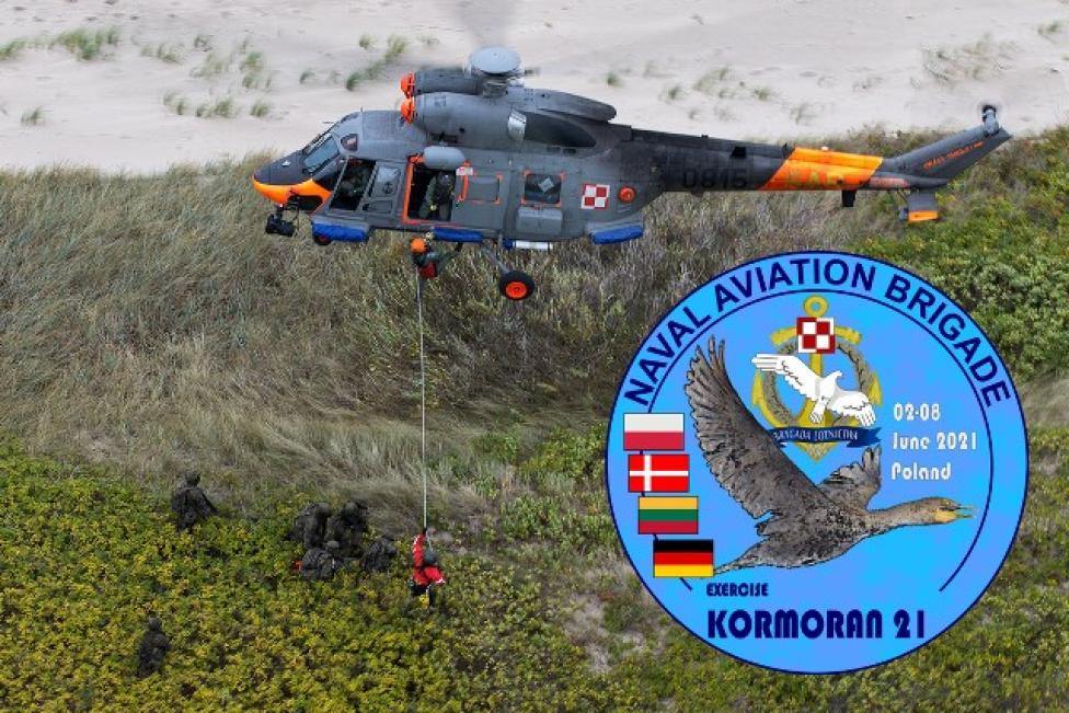 Manewry lotnictwa morskiego Kormoran-21 (fot. BLMW)