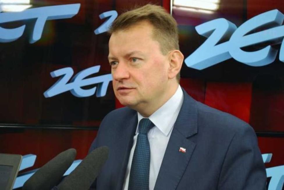 Mariusz Błaszczak, minister obrony narodowej, w Radiu Zet (fot. Gość_RadiaZET/Twitter)