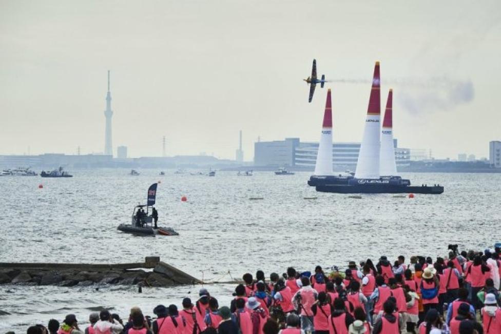 Martin Sonka podczas Red Bull Air Race w Chibie (fot. Armin Walcher/Red Bull Content Pool)