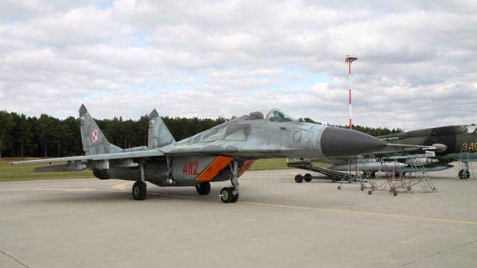 MiG-29A z kolekcji Grupy "Archeo" Łask (fot. archeolask.pl)