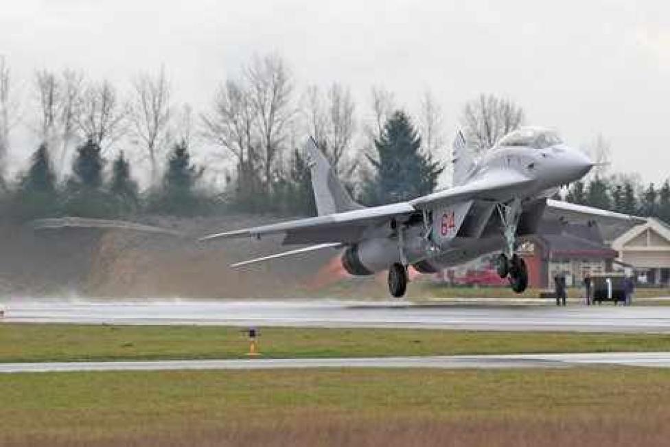 MiG-29UB Fundacji Historic Flight