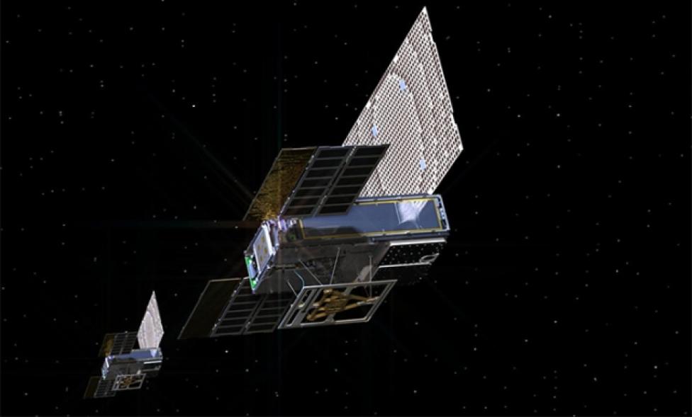 Miniaturowe sondy kosmiczne MarCO (fot. jpl.nasa.gov)