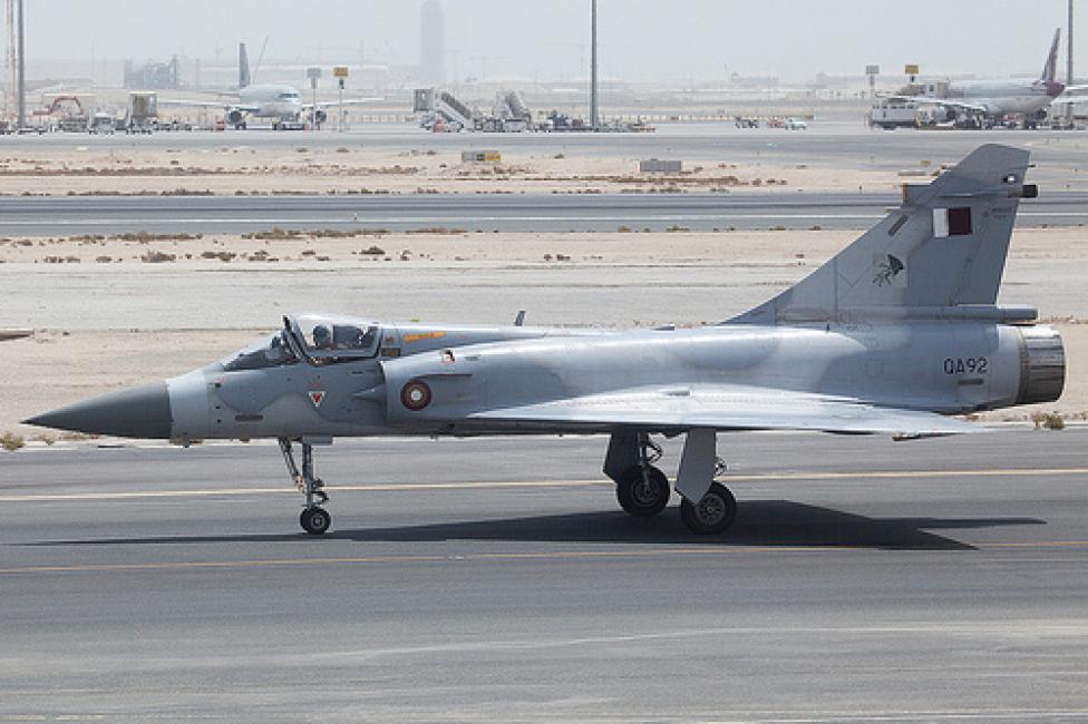 Mirage 2000 należący do Qatar Air Force