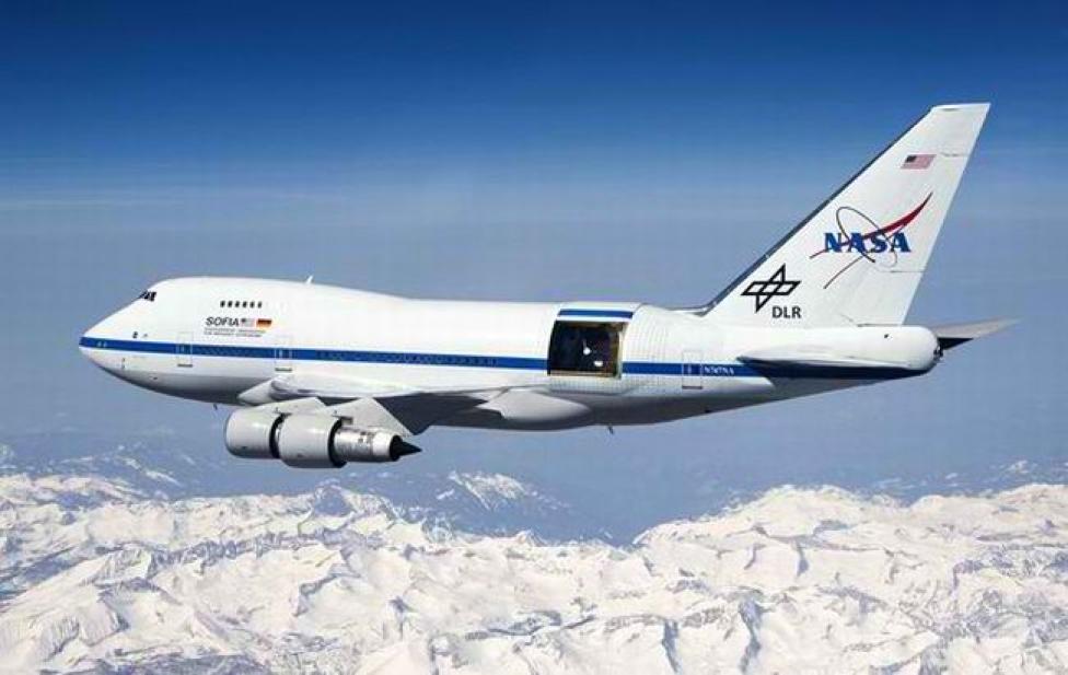 NASA Sofia Jumbo Jet
