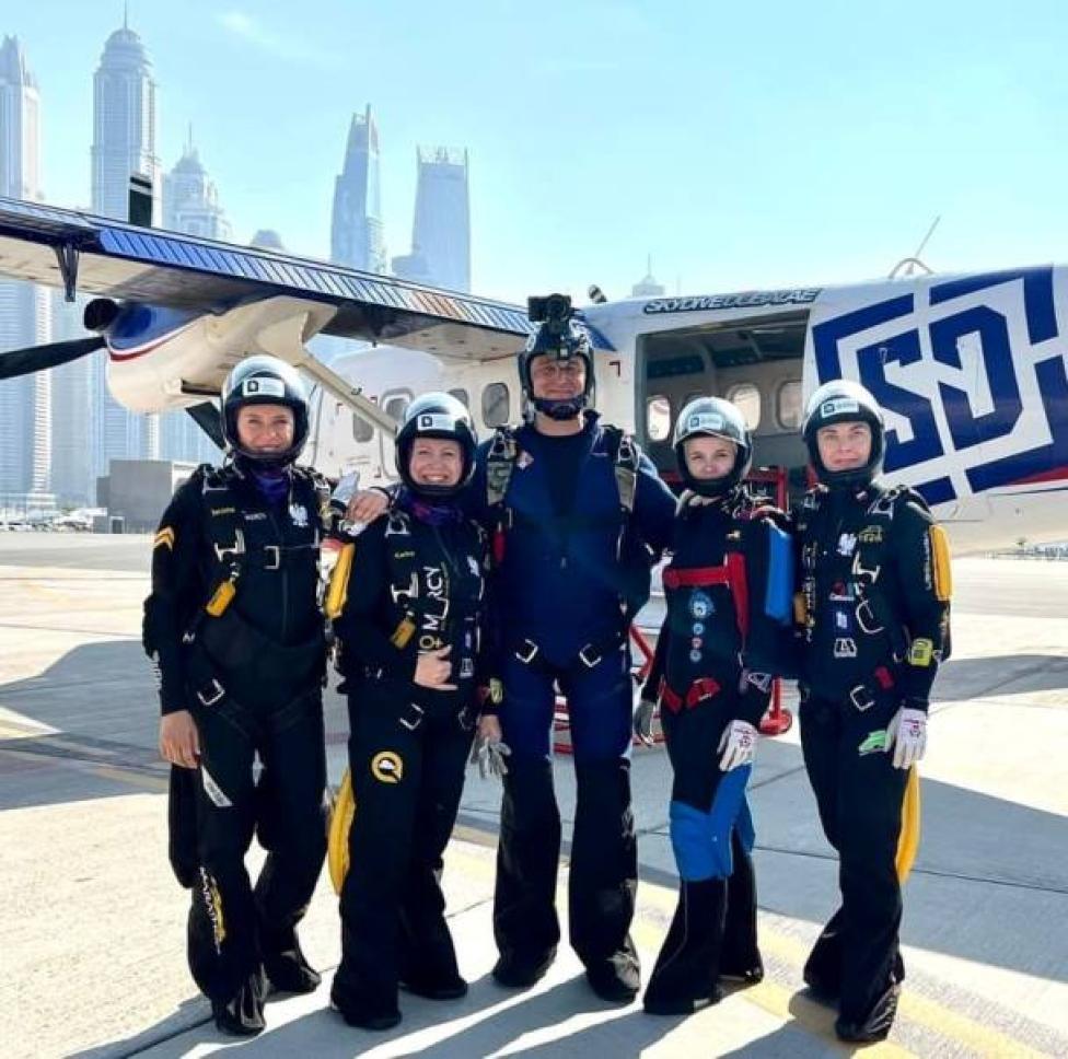 No Mercy na 6. Międzynarodowych Spadochronowych Mistrzostwach w Dubaju (fot. skydive.waw.pl)