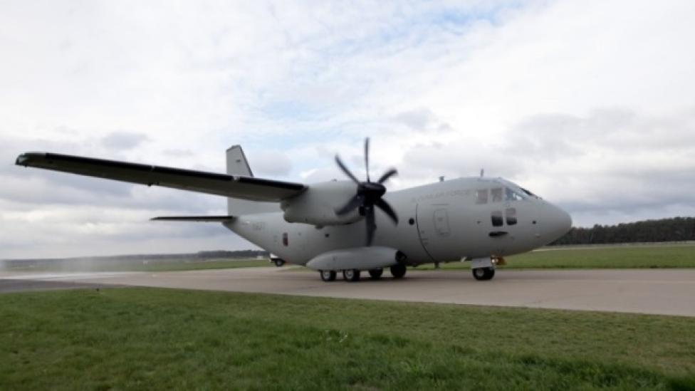 Nowy słowacki samolot transportowy C-27J SPARTAN (fot. Ministerstwo Obrony Słowacji)