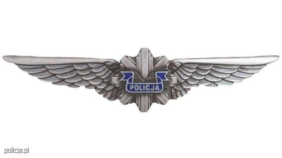 Odznaka "Pilot Lotnictwa Policji" (fot. policja.pl)