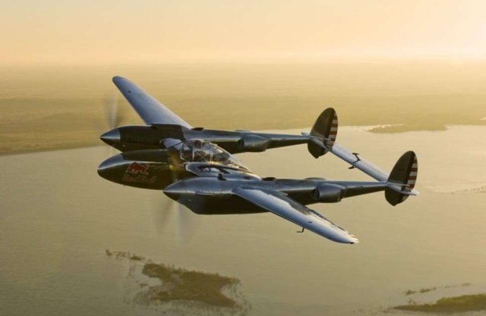 P-38 „Lighting” z kolekcji The Flying Bulls (fot. redbull.com)