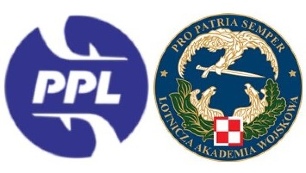 P.P. "Porty Lotnicze" i Lotnicza Akademia Wojskowa - logo