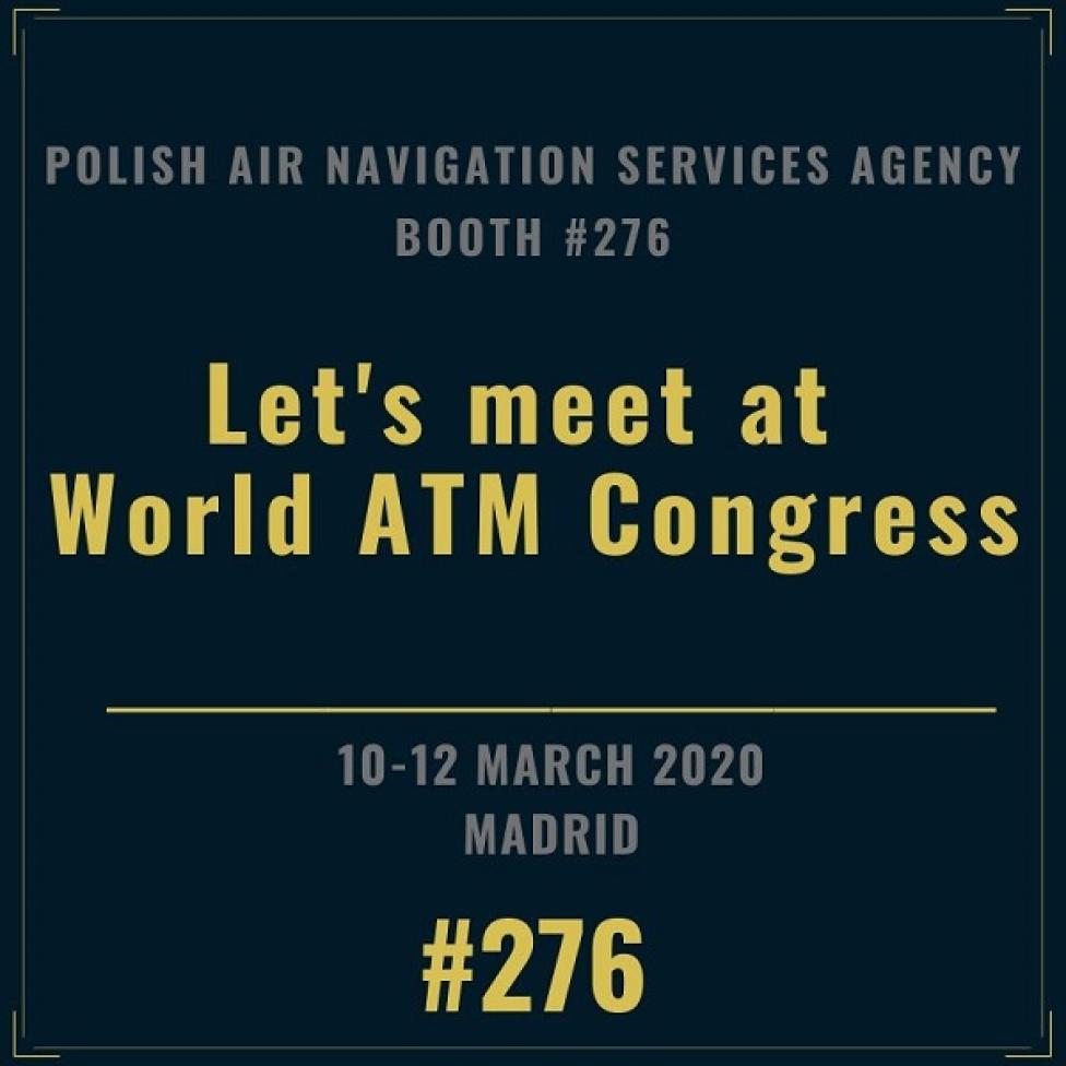 PAŻP na World ATM Congress 2020 w Madrycie (fot. PAŻP)