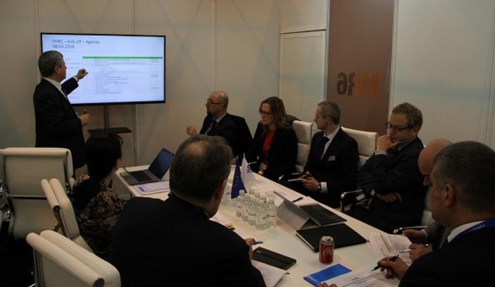 Spotkanie konsorcjum PHRC z SESAR Deployment Managerem (fot. PAŻP)