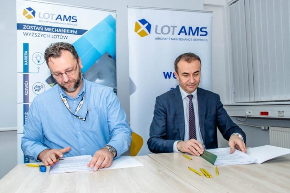PWSZ w Chełmie i LOTAMS podpisały umowę na realizację cyklu szkoleń (fot. LOTAMS)