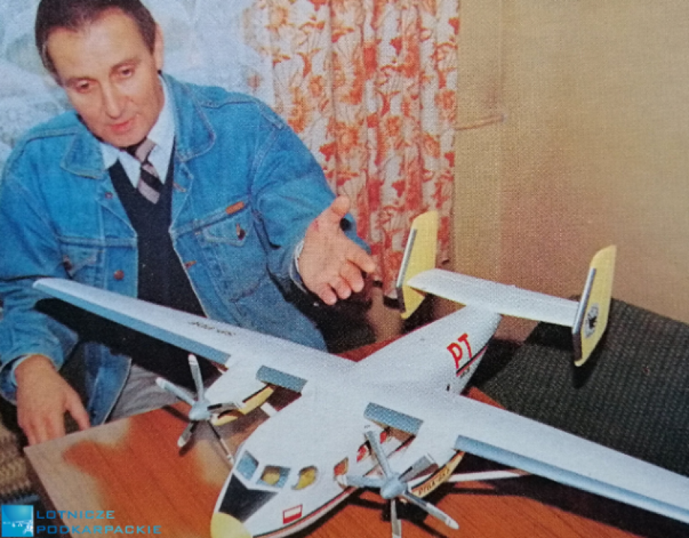 Model samolotu Piryt (fot. archiwum lotniczepodkarpackie.pl)