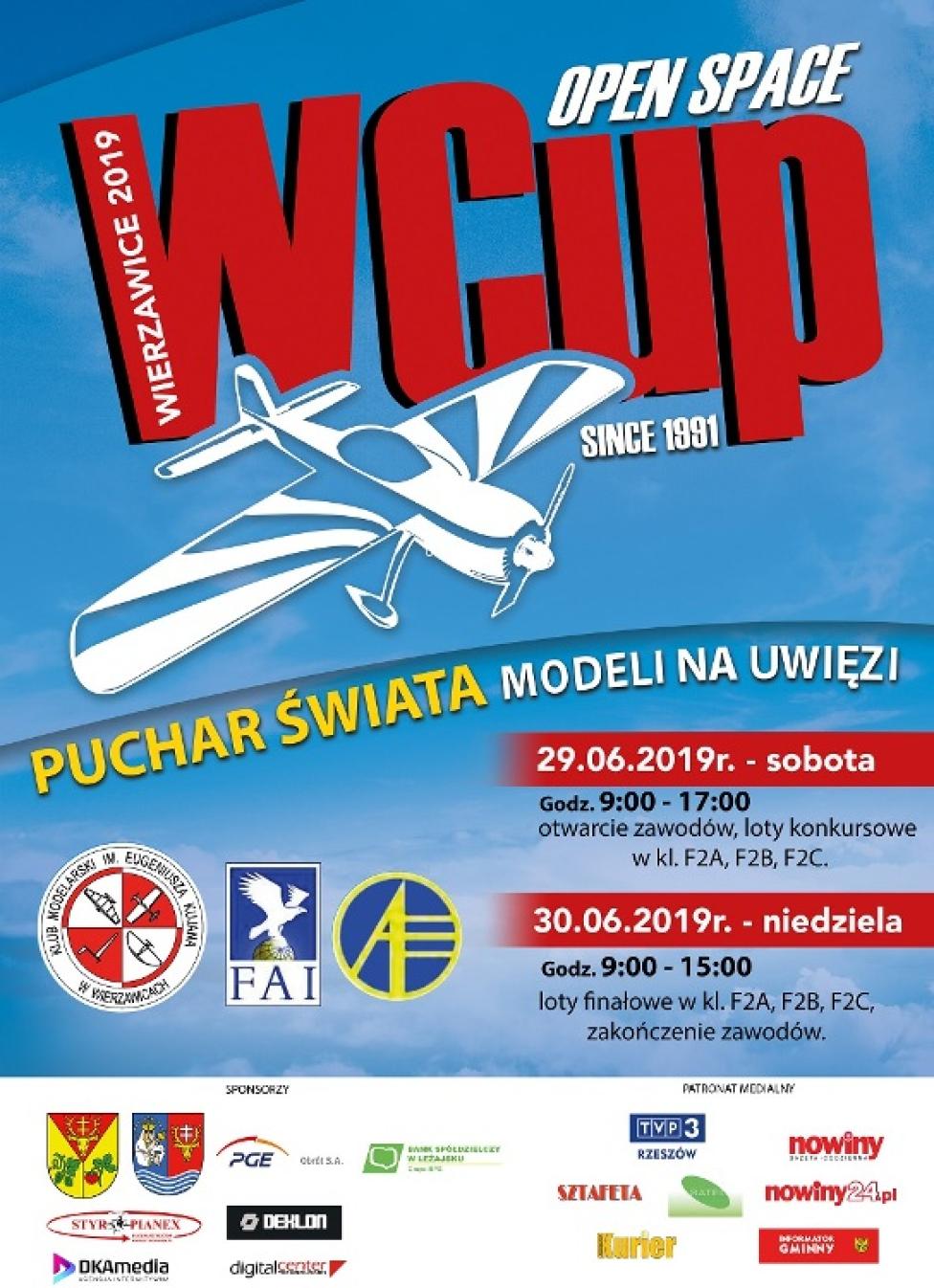 Międzynarodowe Zawody Modeli Latających na Uwięzi F2 w Wierzawicach (fot. aeroklub-polski.pl)